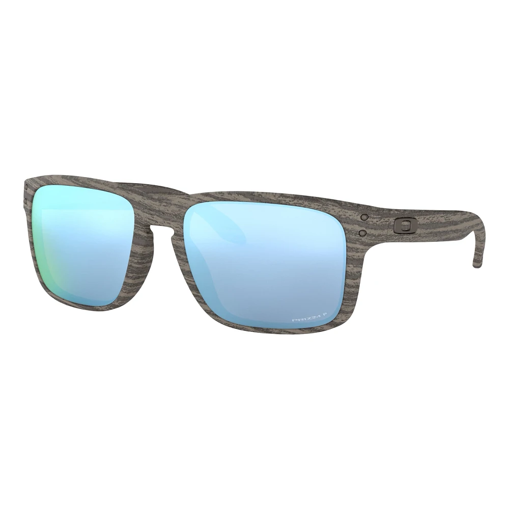 OAKLEY solbriller Holbrook træstruktur med prizm deep water polar