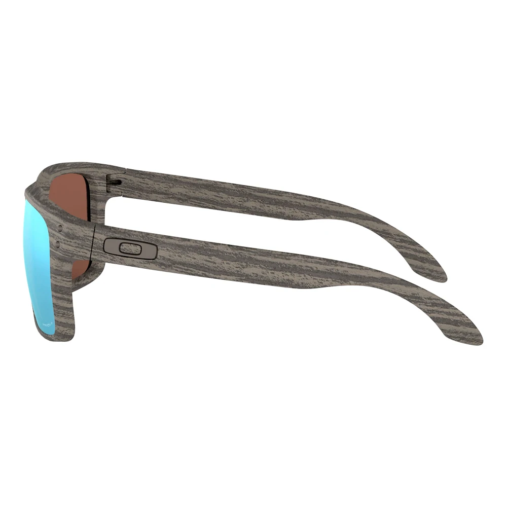 OAKLEY Sonnenbrille Holbrook Holzmaserung mit Prizm Deep Water polarisiert