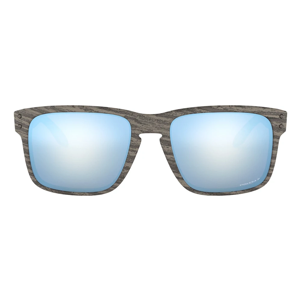 OAKLEY Sonnenbrille Holbrook Holzmaserung mit Prizm Deep Water polarisiert