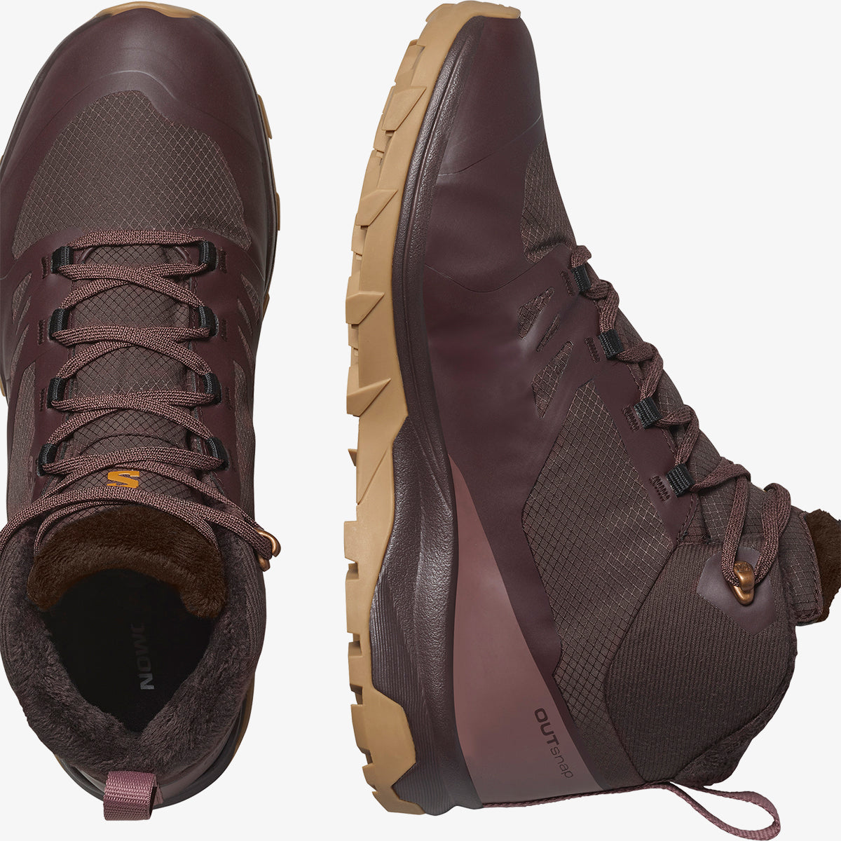 SALOMON sko Outsnap CS WP W black coffee