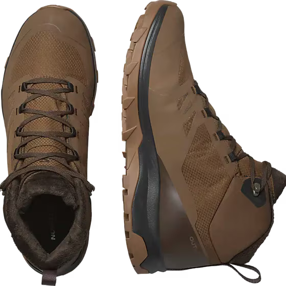 SALOMON buty Outsnap CS WP ciemnoziemiste