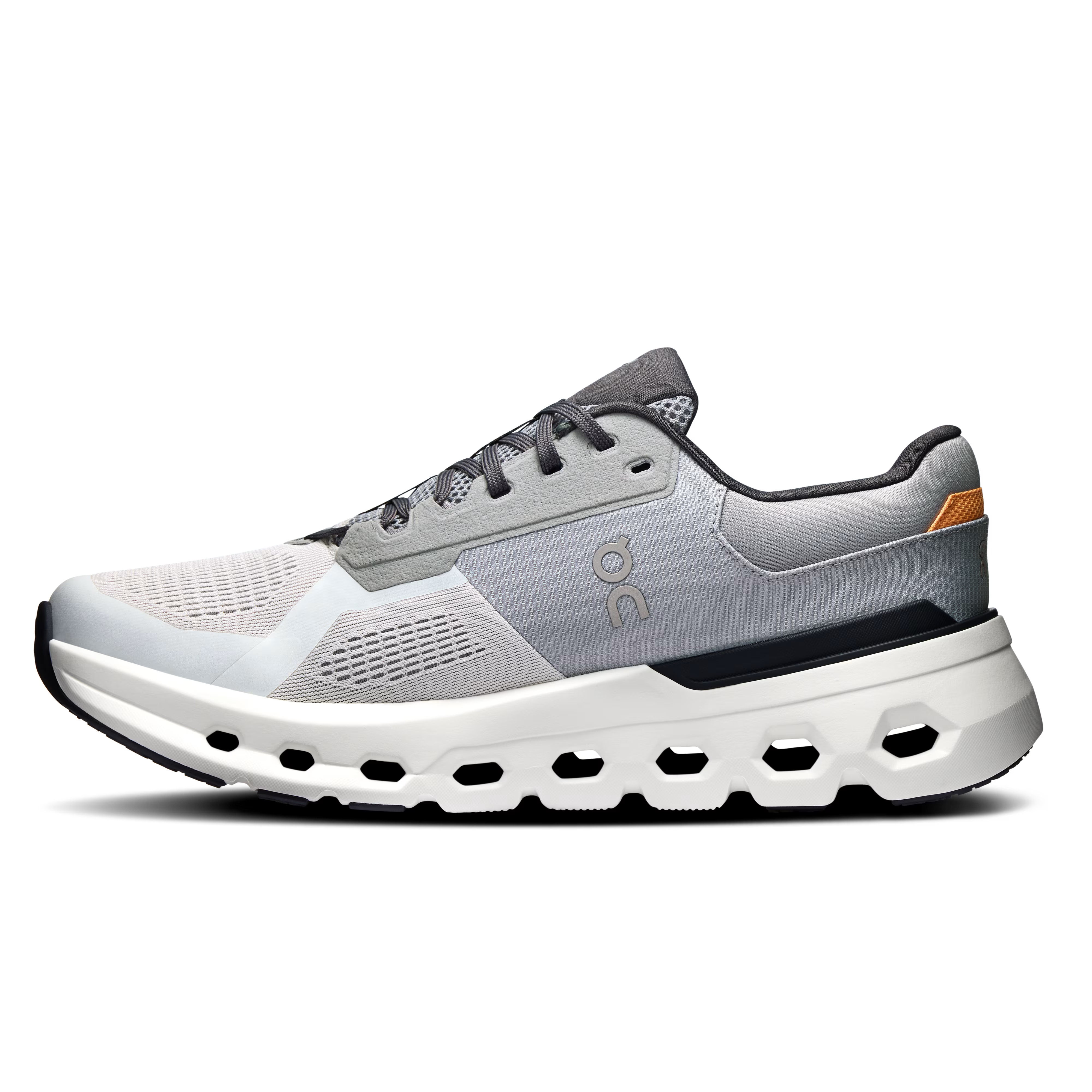 ON sko Cloudrunner 2 Wide grå/hvid/orange