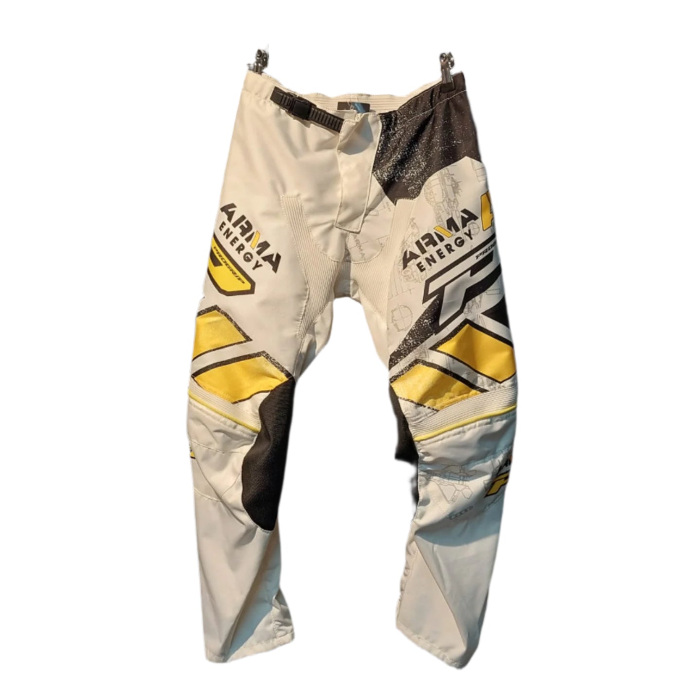 PROGRIP püksid 6009 '15 Arma JR valge/kollane