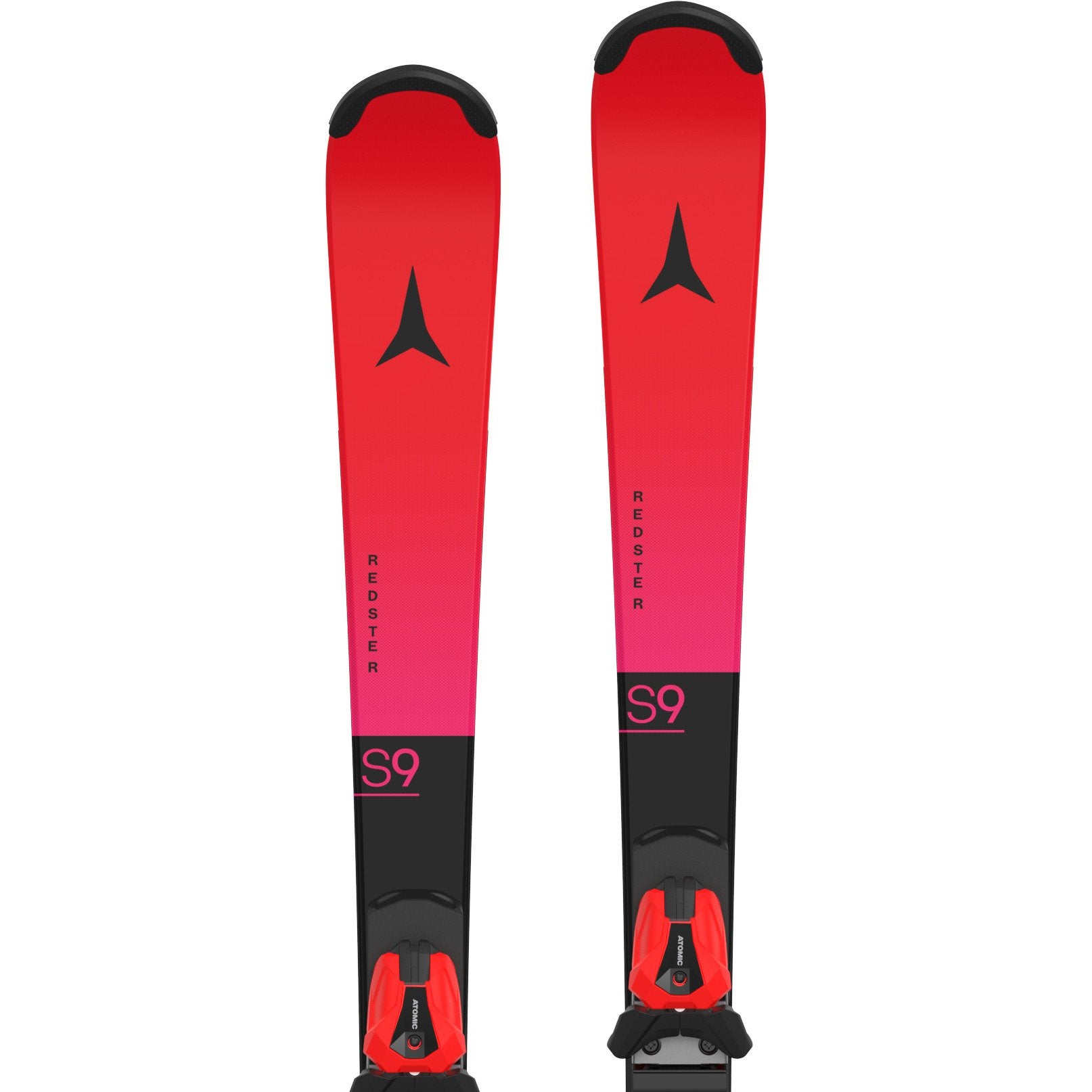 ATOMIC NYI Redster FIS S9 J-RP3 redbk/pink alpinski med Icon10-bindinger
