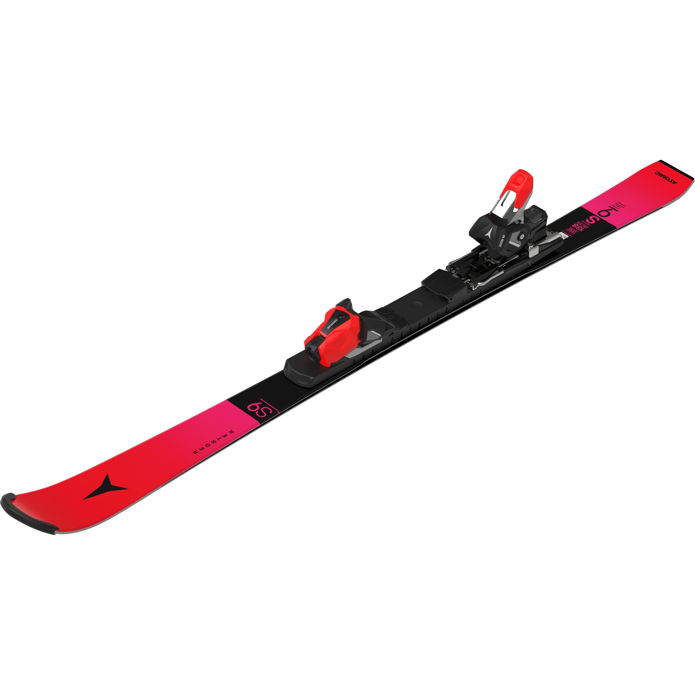 ATOMIC NYI Redster FIS S9 J-RP3 redbk/pink alpinski med Icon10-bindinger