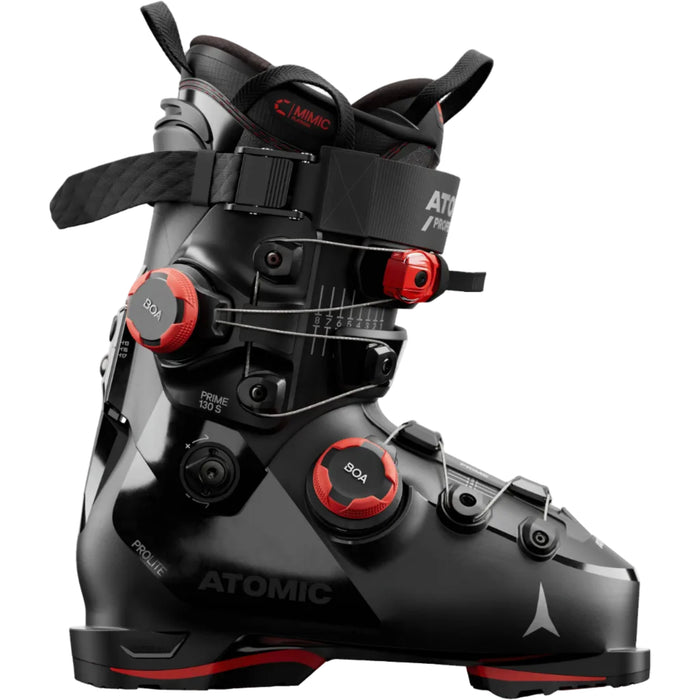 ATOMIC Hawx Prime 130 S Dual Boa mustad/punased saapad