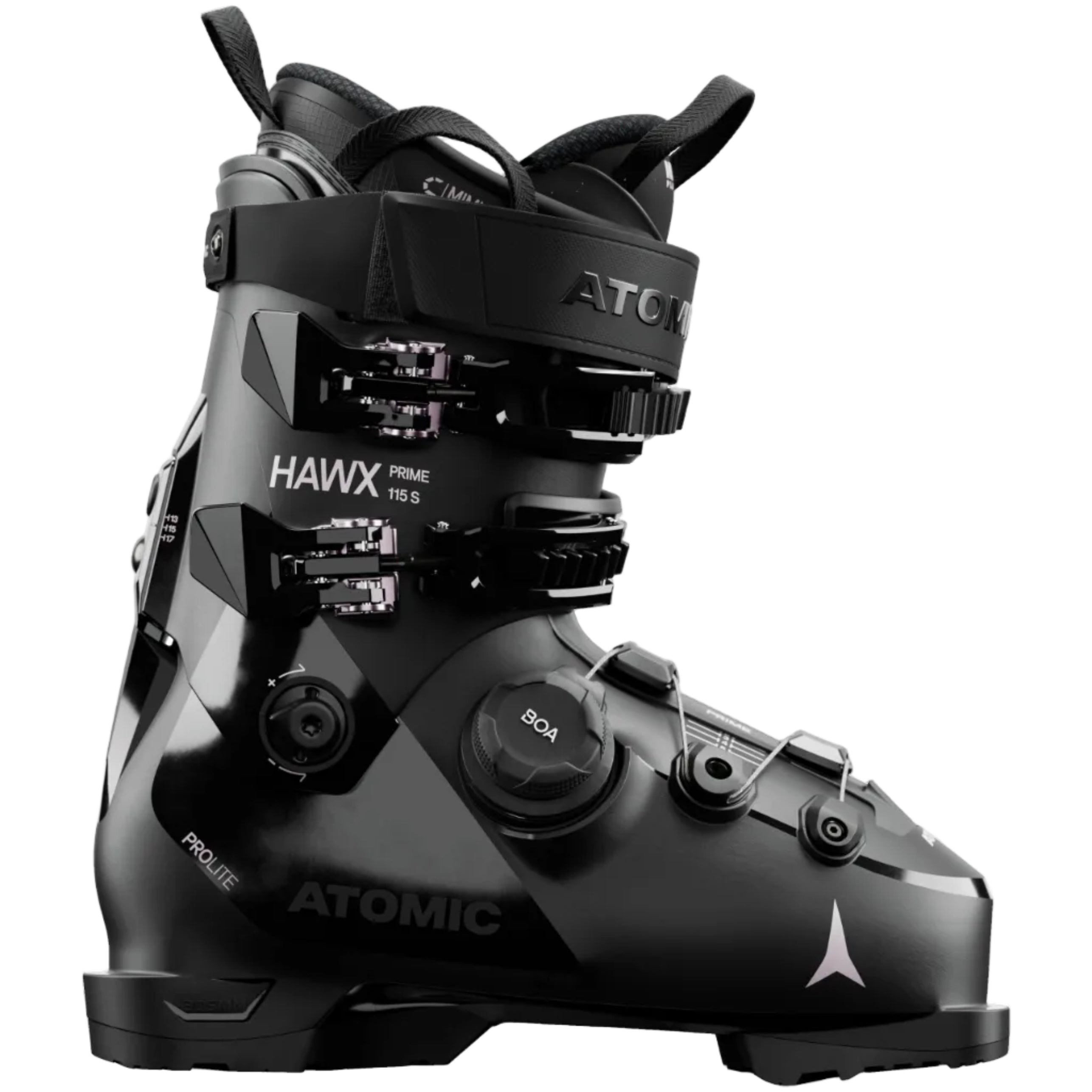 ATOMIC Hawx Prime 115 S Boa W must/rooskuld suusasaapad