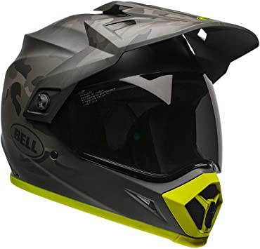 Kask BELL MX-9 Adventure Mips Stealth matowy czarny kamuflaż/żółty