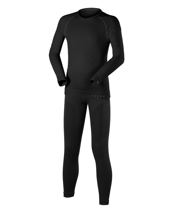 FALKE thermo set Kids Set MW TF black