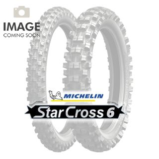 Pneu MICHELIN 80/100-21 Starcross 6 Medium Soft NHS 51M TT