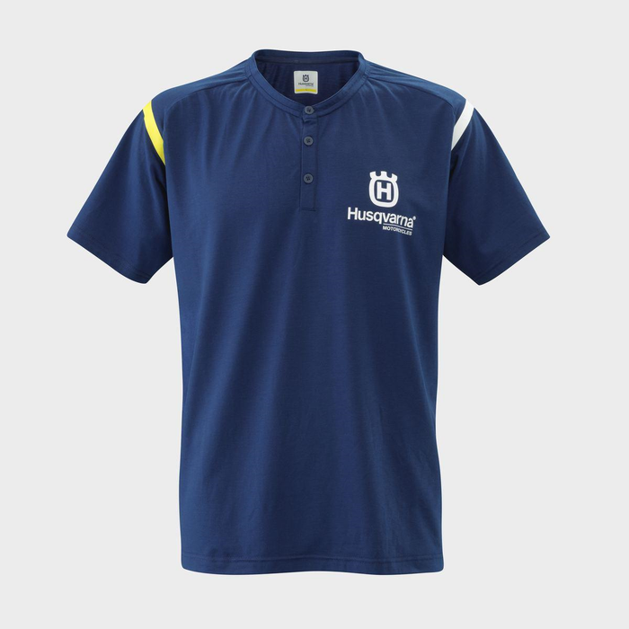 HUSQVARNA Team Polo blauw poloshirt
