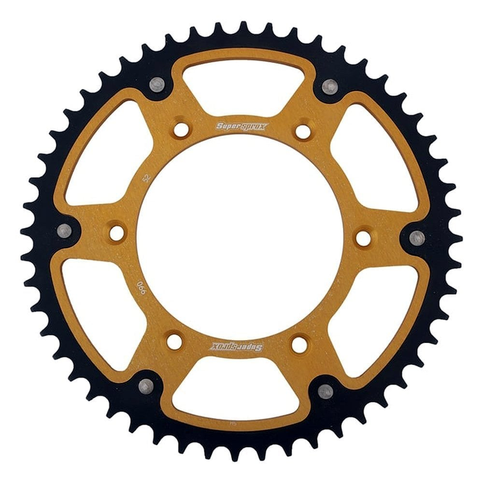 SUPERSPROX sprocket rear TwinRing HUSQVARNA 125-501 520 gold