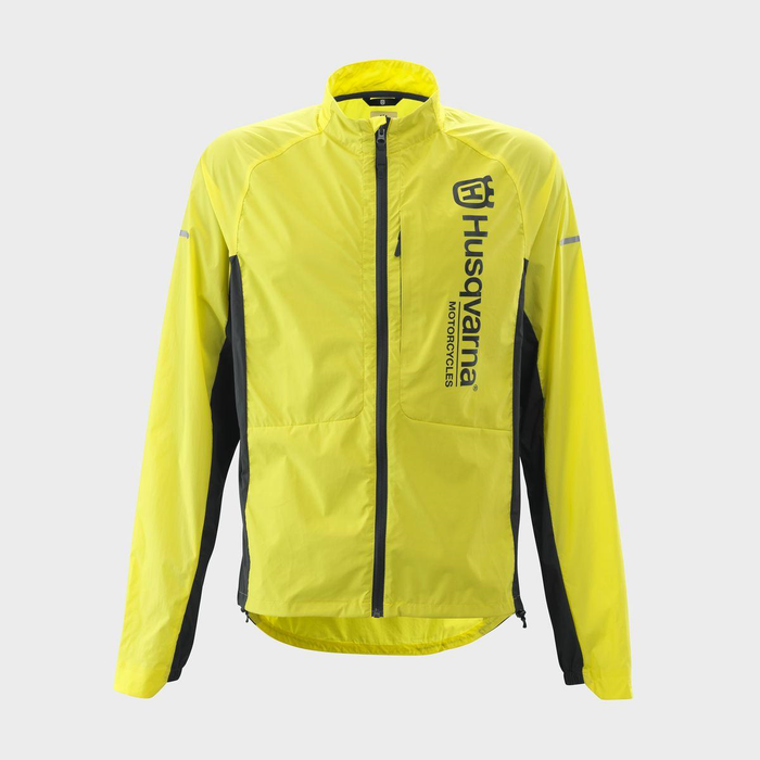 HUSQVARNA Accelerate Windbraker jacket yellow