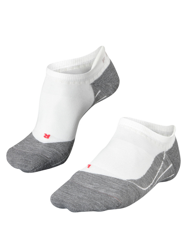 FALKE sokken RU4 Invisible wit/grijs