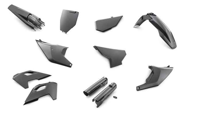 Kit plastique HUSQVARNA MX 125-450 '23 noir