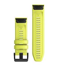 GARMIN Armband für Uhr Quickfit 26mm Silikon Amp Gelb