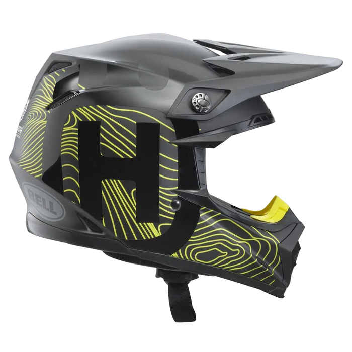HUSQVARNA šalmas Moto 9 Mips Gotland juoda/geltona