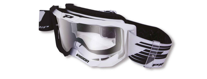 PROGRIP goggles 3300 black/white w/clear 3310C