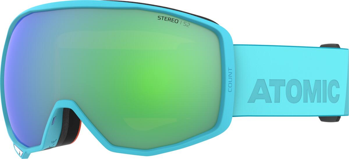 ATOMIC goggles Count Stereo scuba blue w/green ST C2