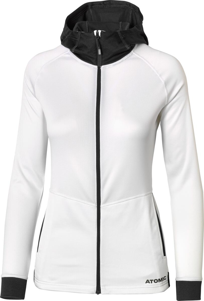 ATOMIC jas met capuchon Alps FZ wit/antraciet