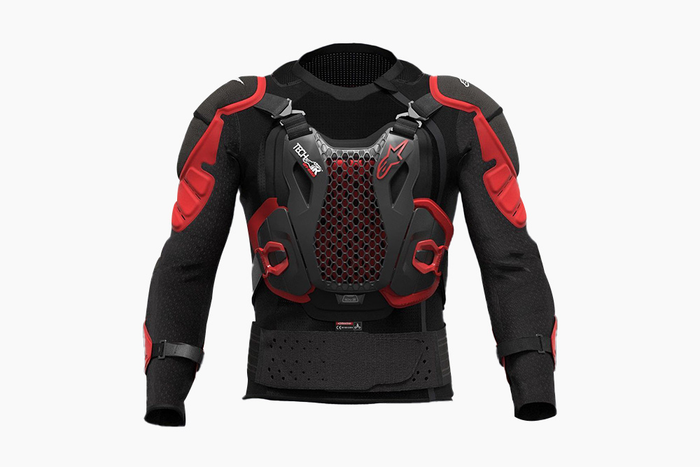 HUSQVARNA body armour TechAir Offroad V2 Syst black/red