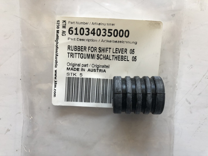 HUSQVARNA Schalthebelgummi Vit/Svr 701 '18-'24