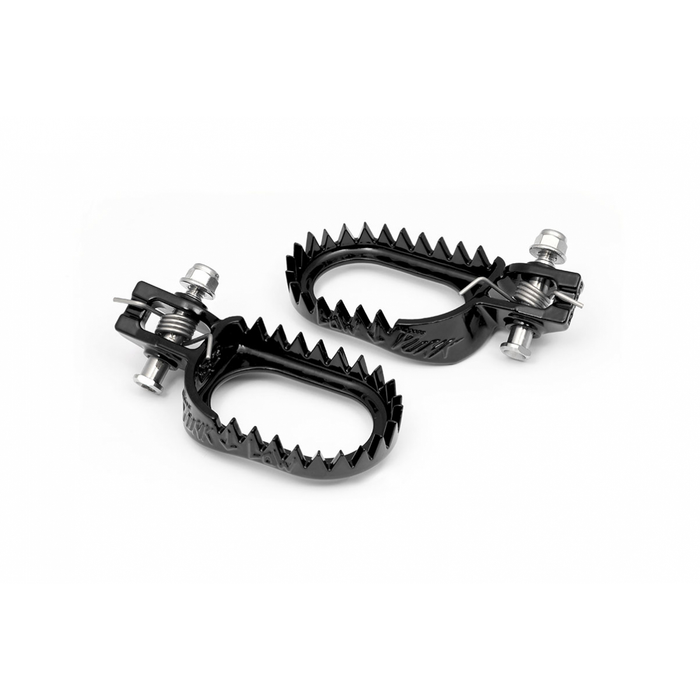 S3 voetsteun set 17'-'23 Punk Low/Back voetsteun zwart