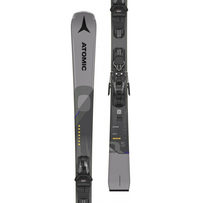 ATOMIC Alpinski mit Bindungen Redster Q5 grau