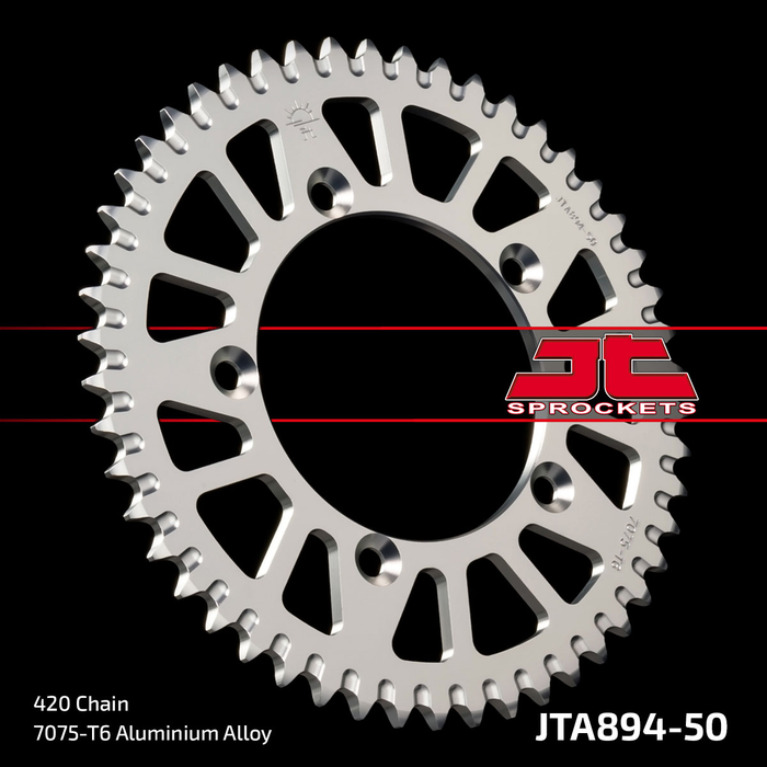 JT sprocket Alu silver