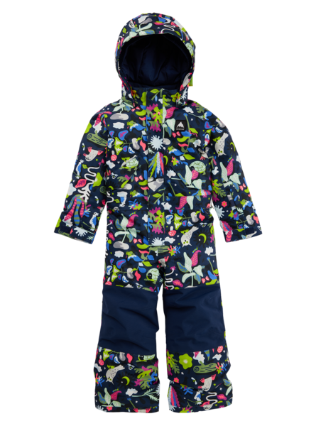 BURTON dragt TD One Piece sort/gul multi