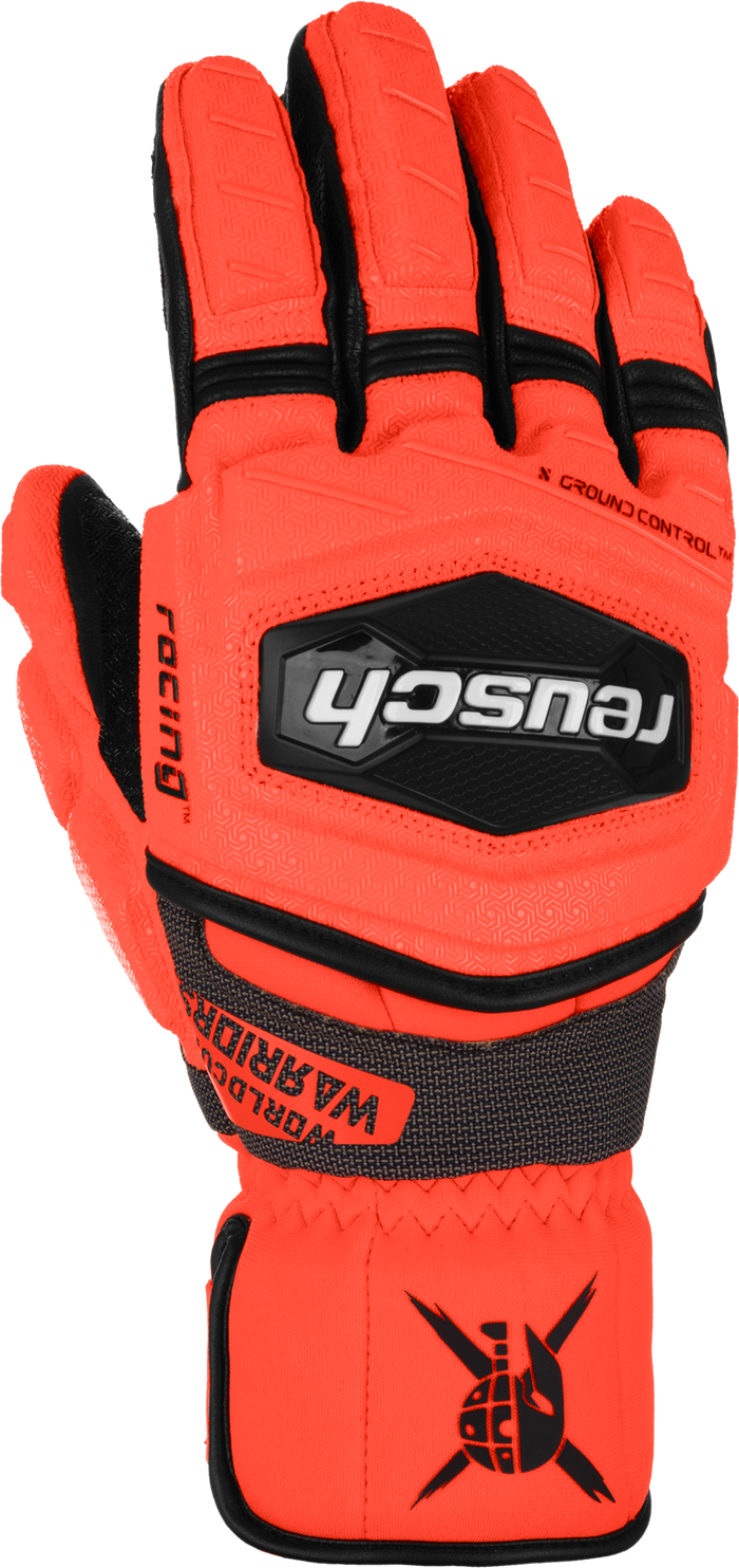 REUSCH Handschuhe WC Warrior GS schwarz/neonrot