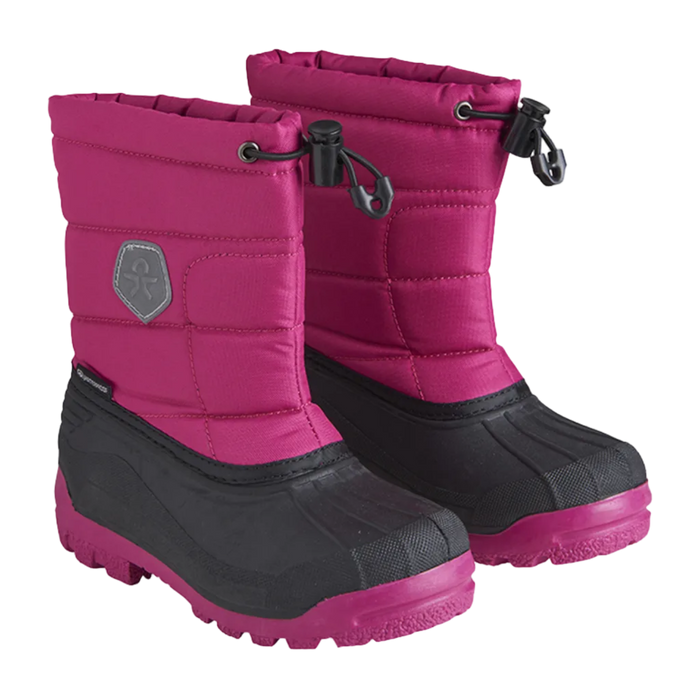COLOR KIDS buty Boots WP dark pink/black