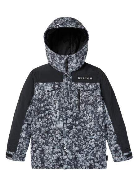 BURTON jas B Covert zwart/wit