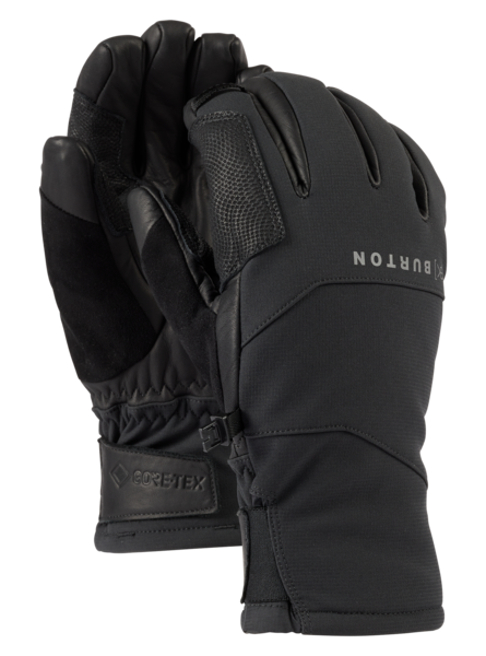 BURTON pirštinės ir Gore Clutch tikrai juodos spalvos.