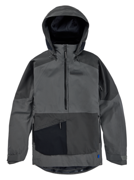 BURTON Jacke Gore Carbonate Anorak grau/schwarz
