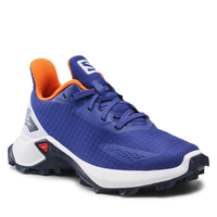SOLOMON buty Alphacross Blast J niebiesko/biało/pomarańczowe