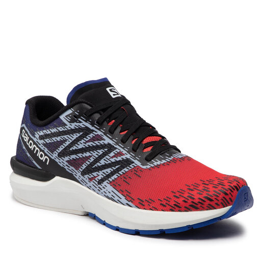 SALOMON shoes Sonic 5 Balance poppy red/clematis blue/black
