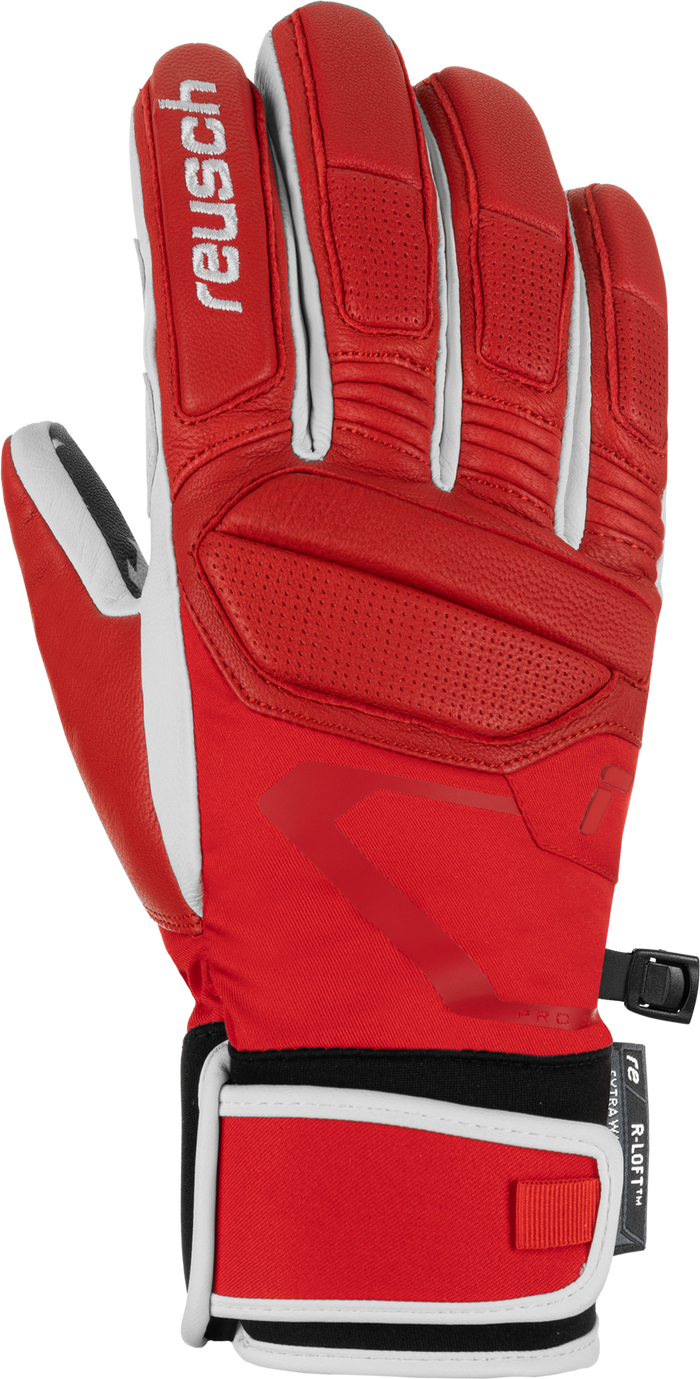 REUSCH Handschuhe Marco Odermatt rot/grau camo