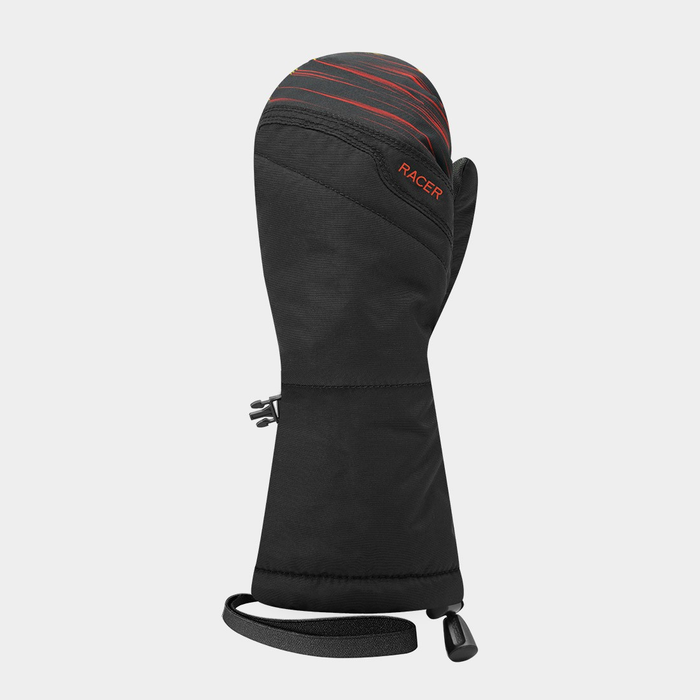 Rękawice RACER Kids Waka 4 Mitt czarno-czerwone