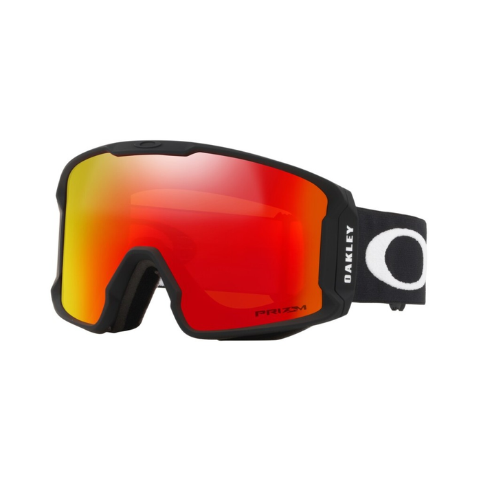 Okulary OAKLEY Lineminer matowe czarne z soczewką prizm torch