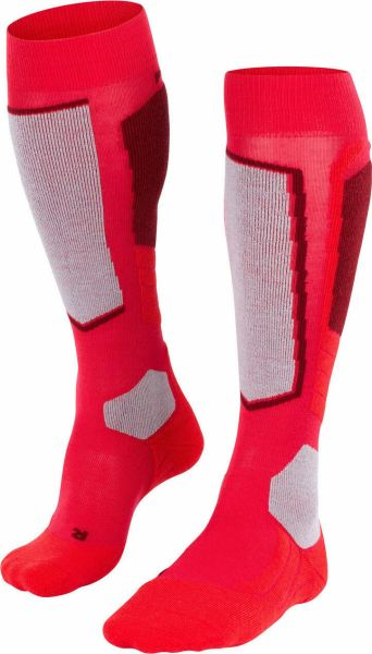 FALKE sokid SK2 W villane roosa/hall/punane