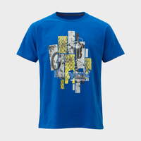 HUSQVARNA T-shirt Remote Tee blauw