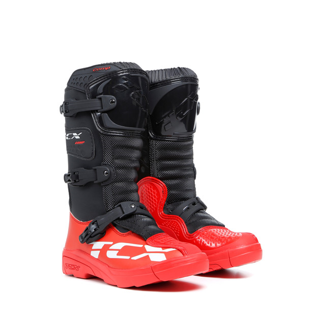 TCX Stiefel Comp Kid 9103 schwarz/rot