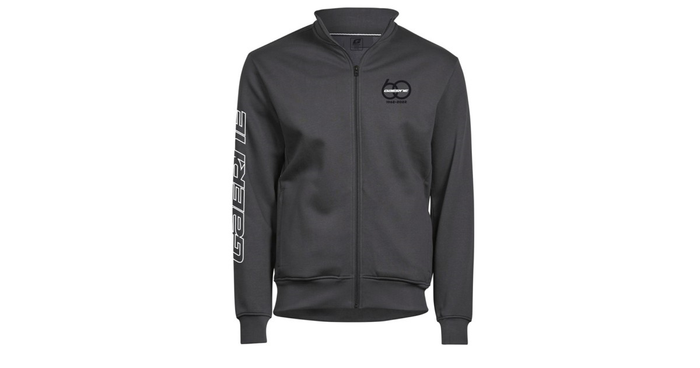 GAERNE jas G60 Fleece Zip donkergrijs