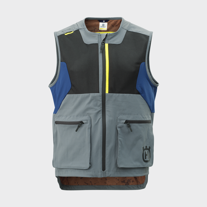 HUSQVARNA vest Gotlandi vest hall/must