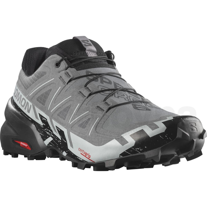 SALOMON shoes Speedcross 6 Wide quiet shade/black/pearl blue