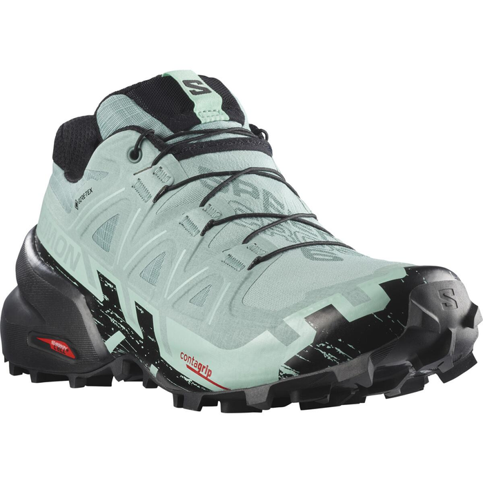 SALOMON chaussures Speedcross 6 GTX W vert clair/noir