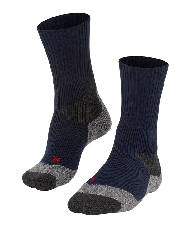 FALKE sokken TK4 Expedition Dames donkerblauw/grijs