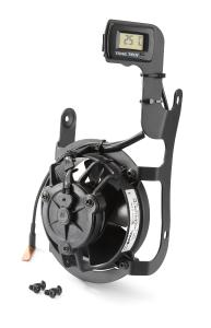 HUSQVARNA radiatoriaus ventiliatorius su termometru
