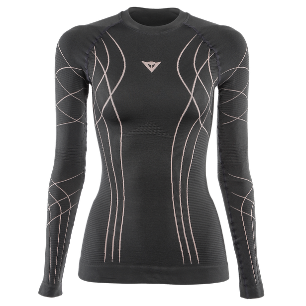 DAINESE thermoshirt HP1 BL L zwart/roze